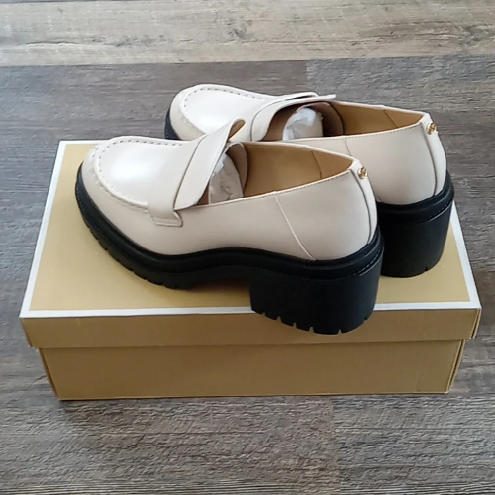Michael Kors Heeled Loafers-NEW